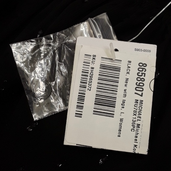 NWT MICHAEL KORS SLEEVELESS BLACK BACK - Picture 11 of 14